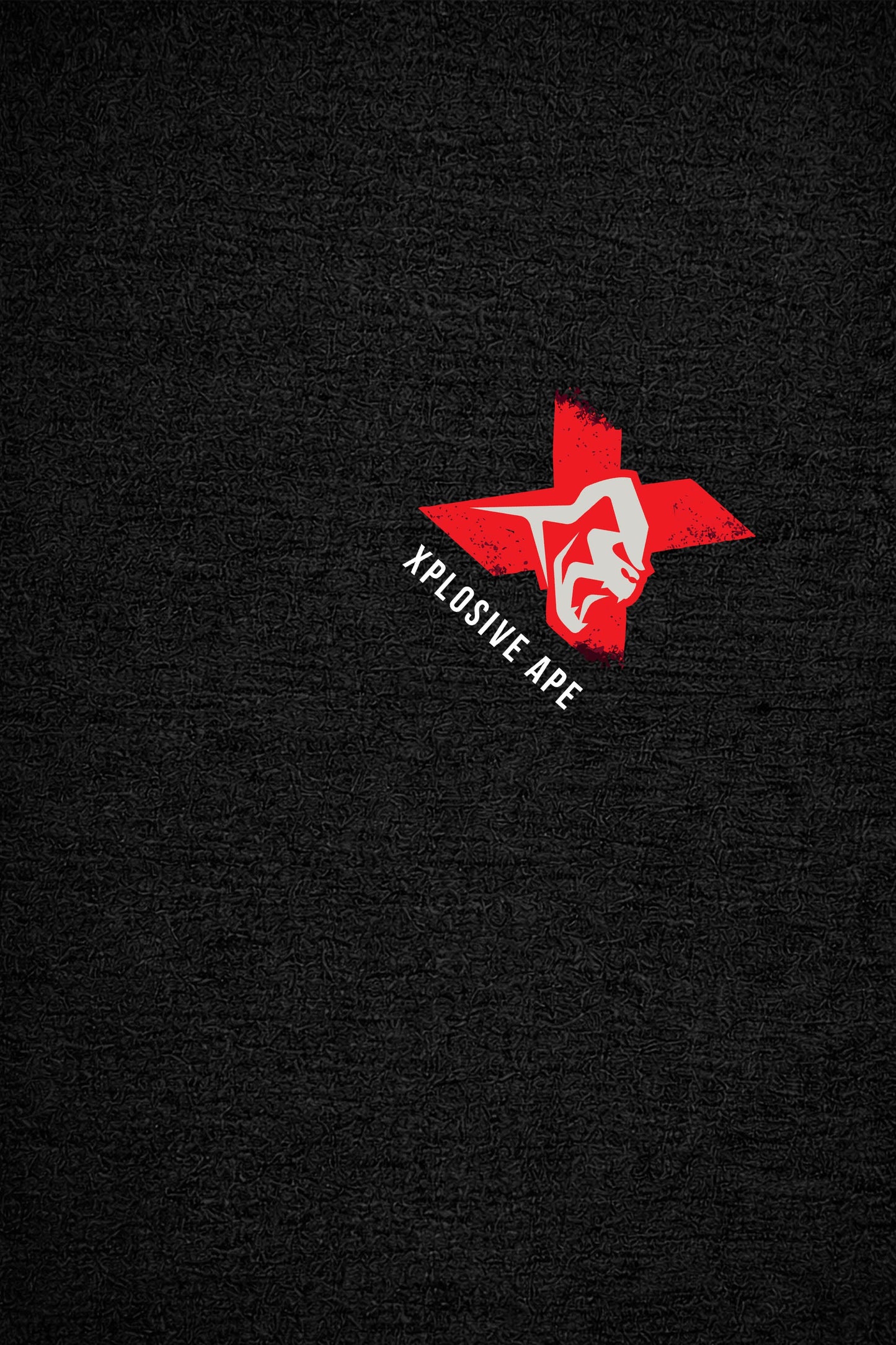 XAPE Chalk Grit Tee - Black