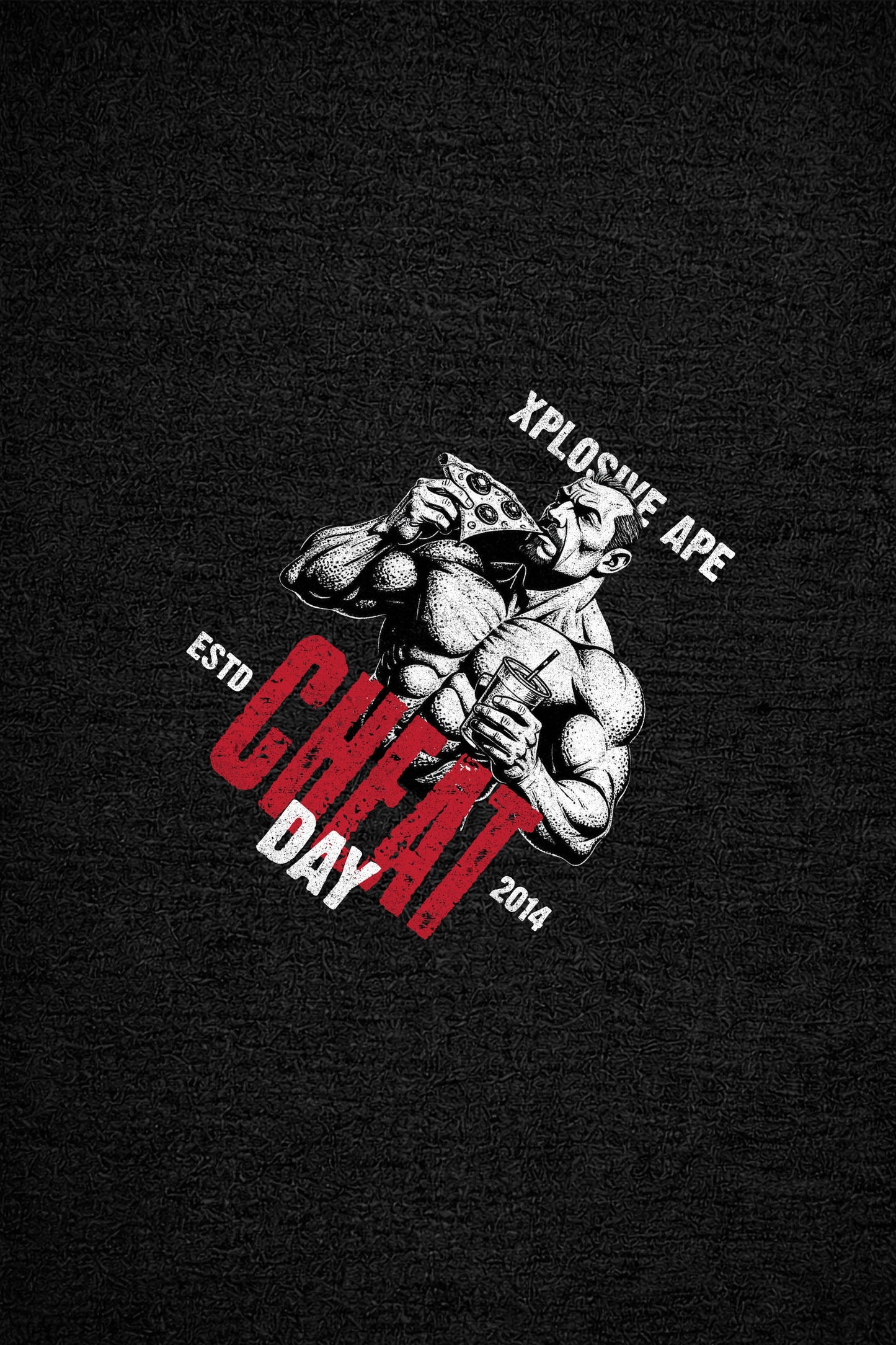 XAPE Cheat Day V3 Tee - Black