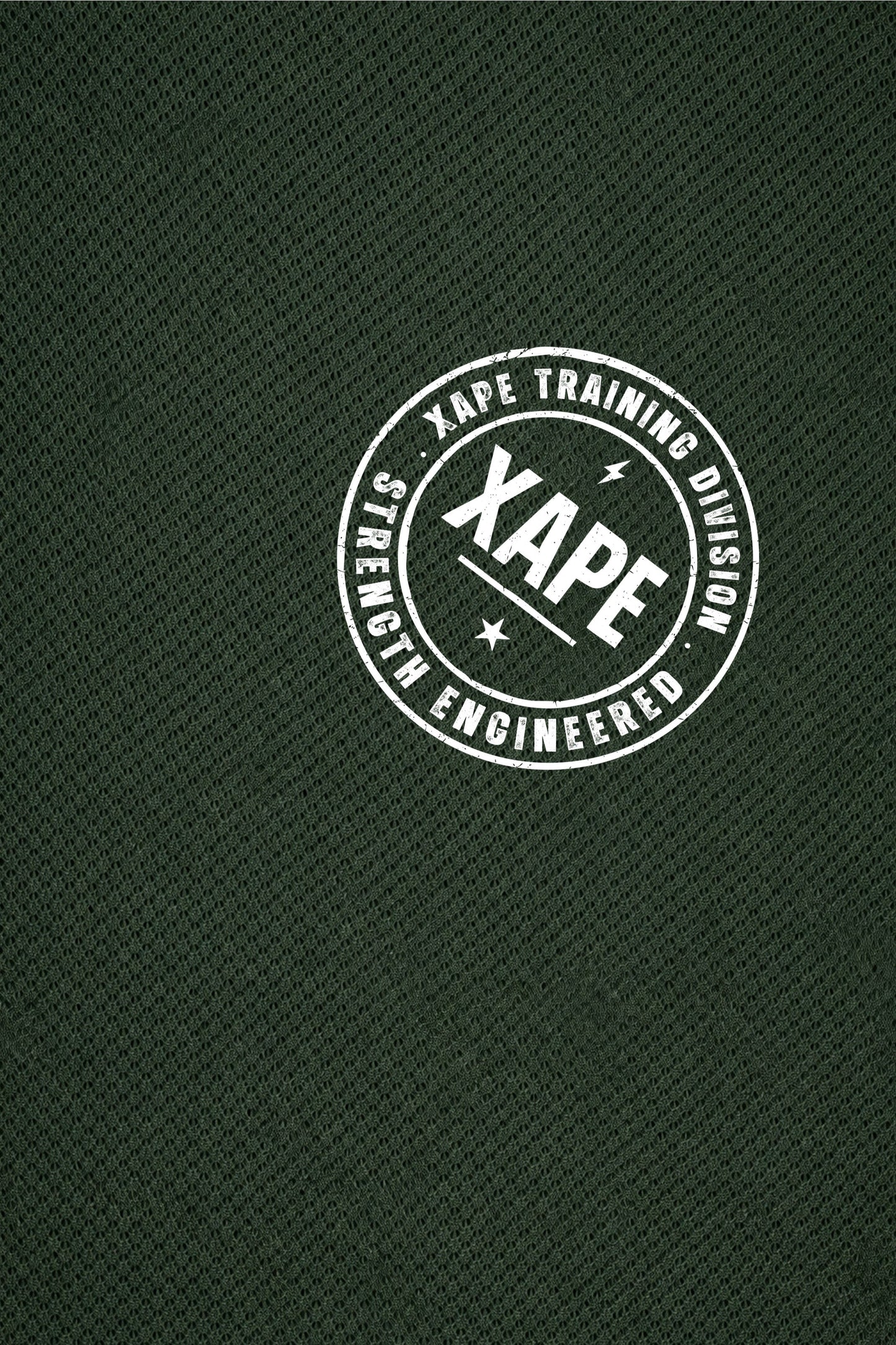 XAPE Classic Badge Logo X Tech Tee - Forest Green