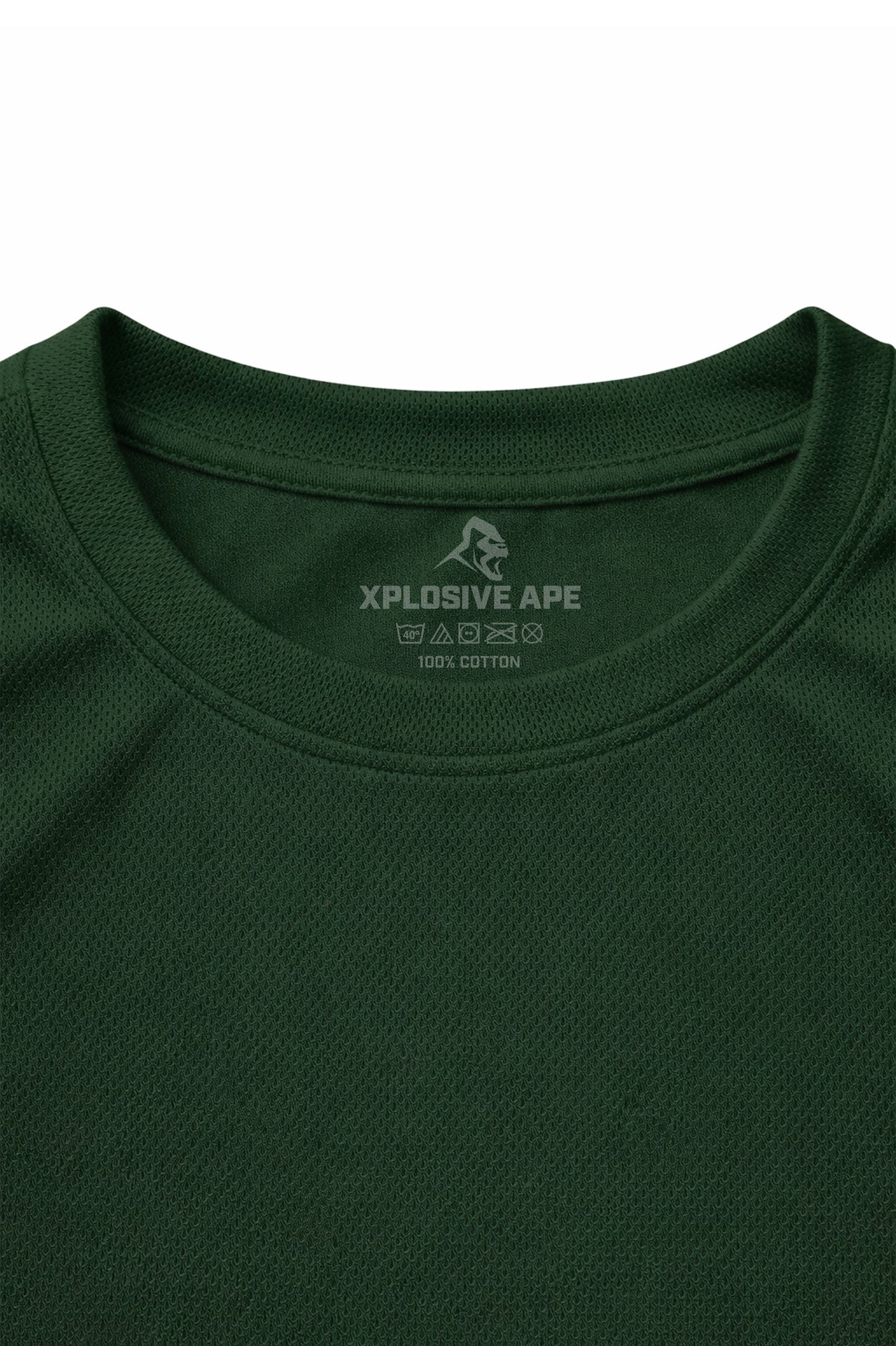 XAPE Classic Badge Logo X Tech Tee - Forest Green