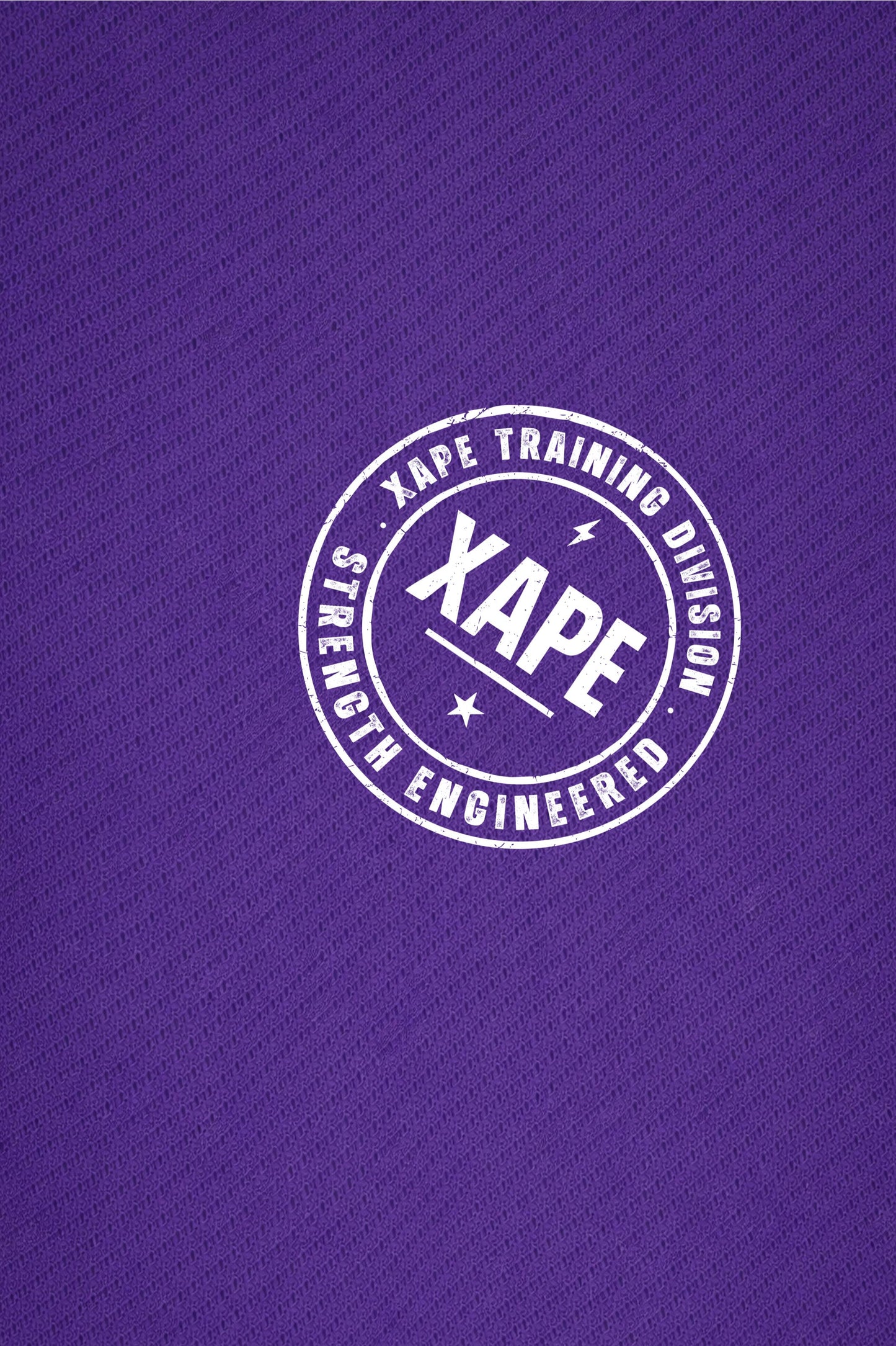 XAPE Classic Badge Logo X Tech Tee - Purple