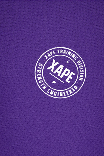 XAPE Classic Badge Logo X Tech Tee - Purple