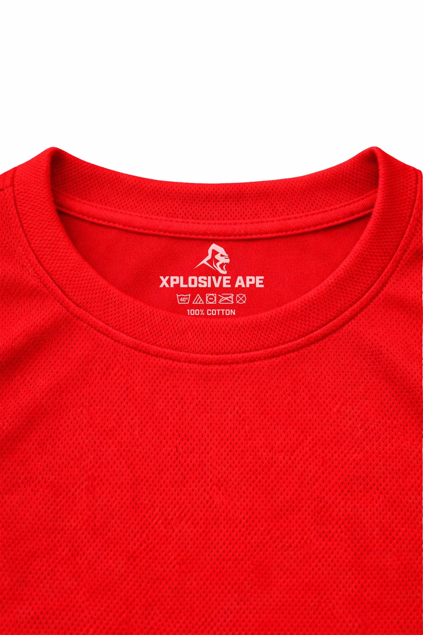 XAPE Classic Badge Logo X Tech Tee - Red
