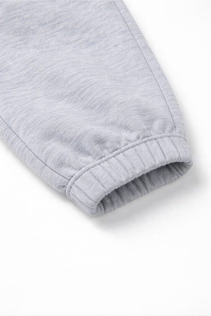 XAPE Classic Brush Script Joggers - Heather Grey