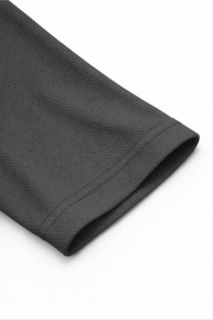 XAPE Classic Brush Script X Tech Tee - Charcoal