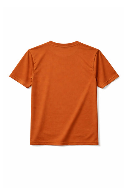 XAPE Classic Stencil Logo X Tech Tee - Orange
