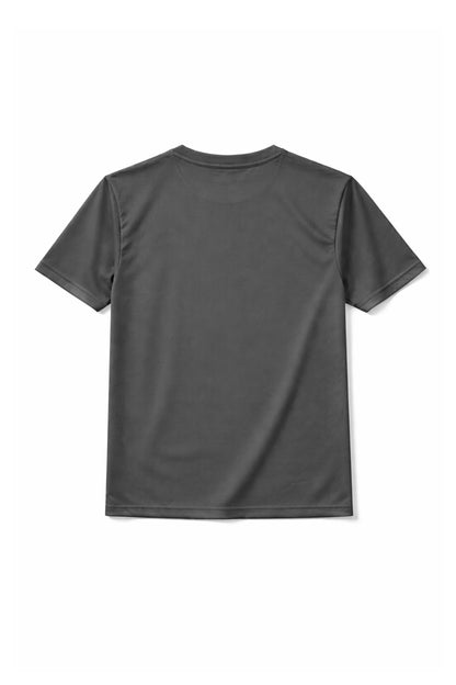 XAPE Classic Stencil Logo X Tech Tee - Charcoal