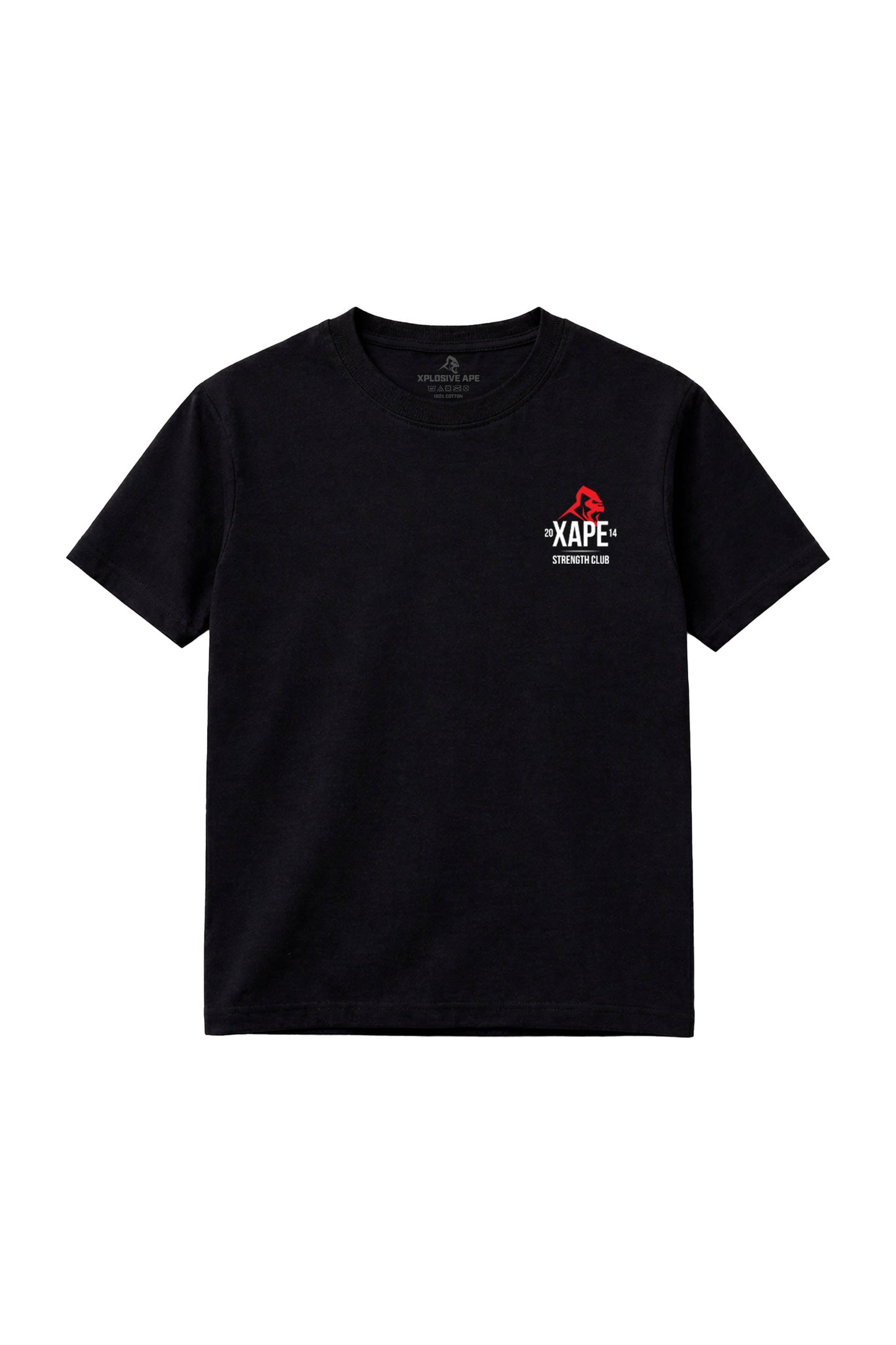 XAPE Classic Strength Club Tee - Black