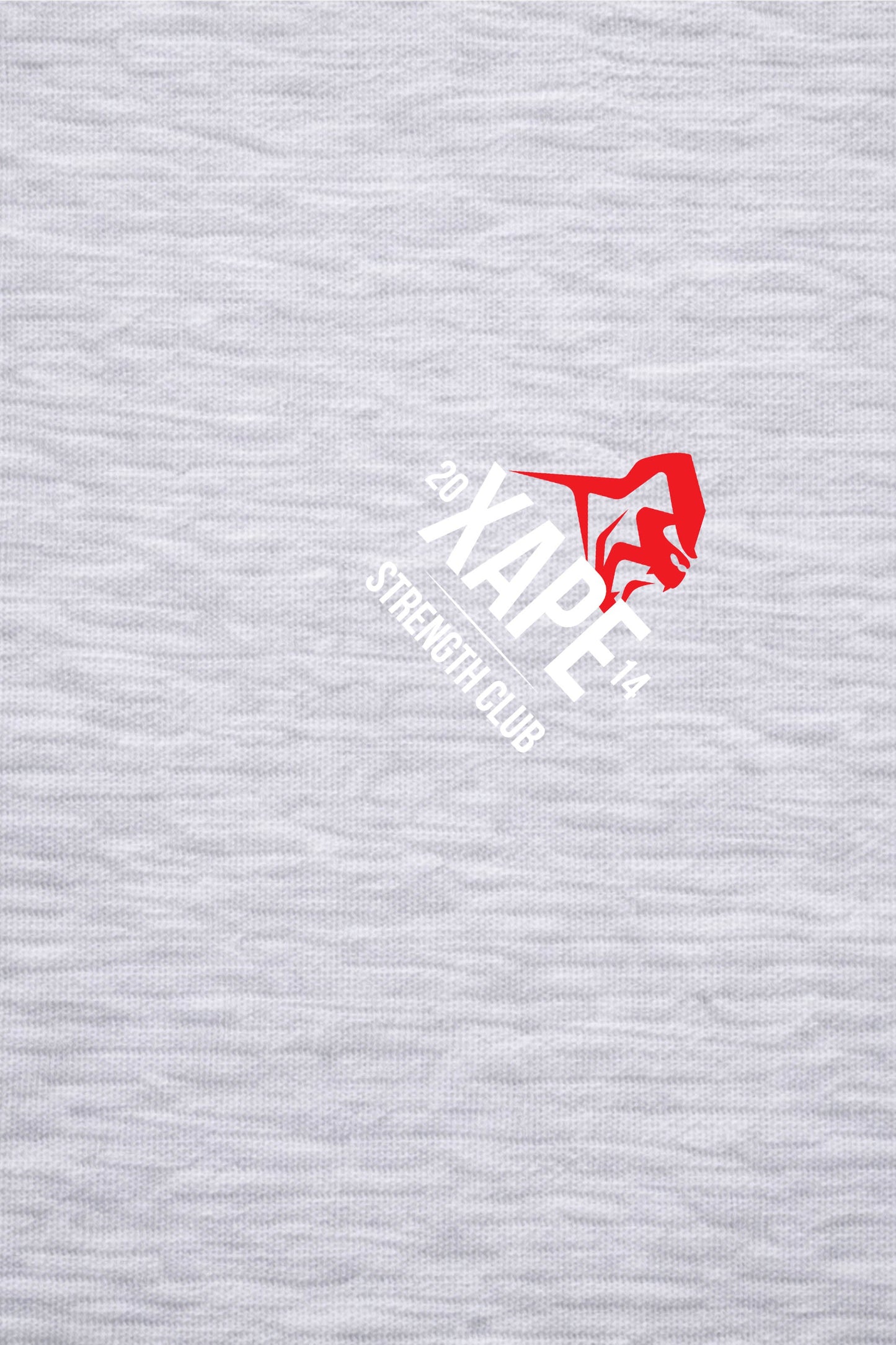 XAPE Classic Strength Club Tee - Sports Grey