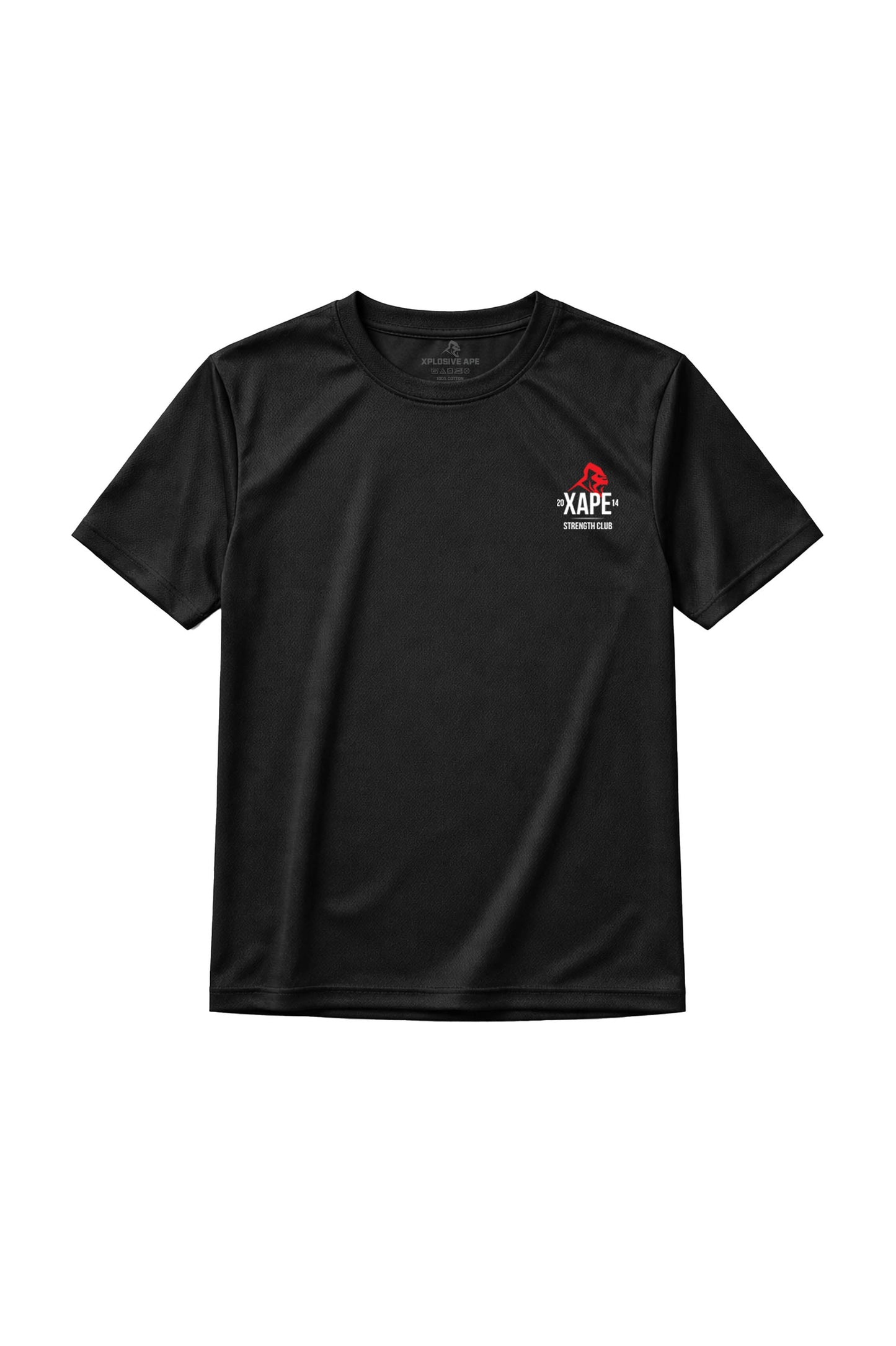 XAPE Classic Strength X Tech Tee - Black