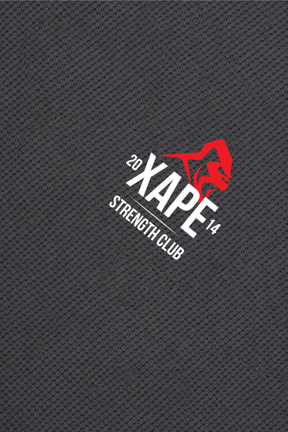 XAPE Classic Strength X Tech Tee - Charcoal