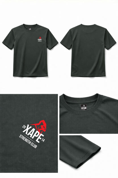 XAPE Classic Strength X Tech Tee - Forest Green