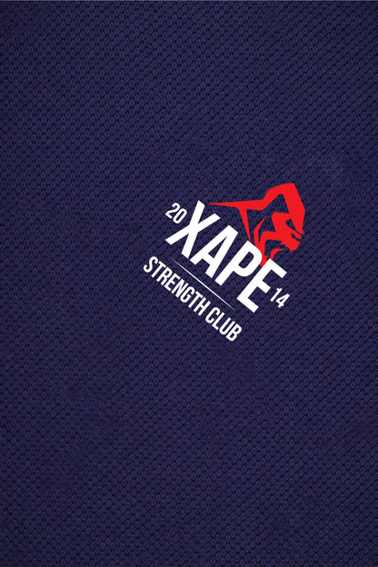 XAPE Classic Strength X Tech Tee - Navy