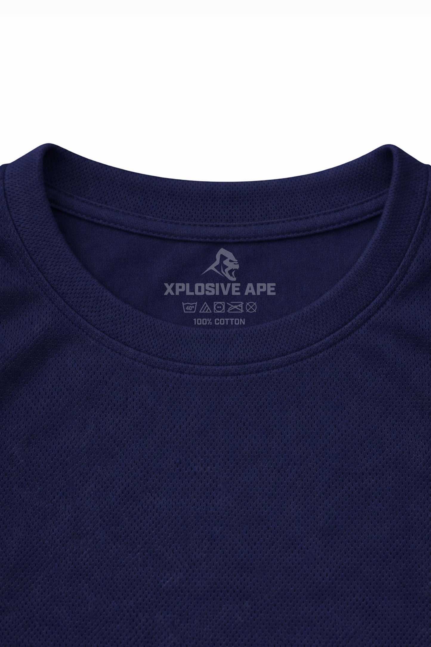 XAPE Classic Strength X Tech Tee - Navy