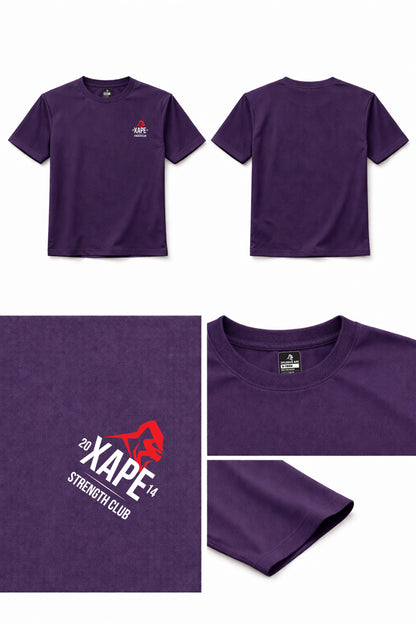 XAPE Classic Strength X Tech Tee - Purple