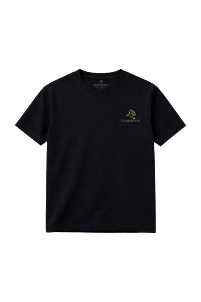XAPE Essential Camo Tee - Black
