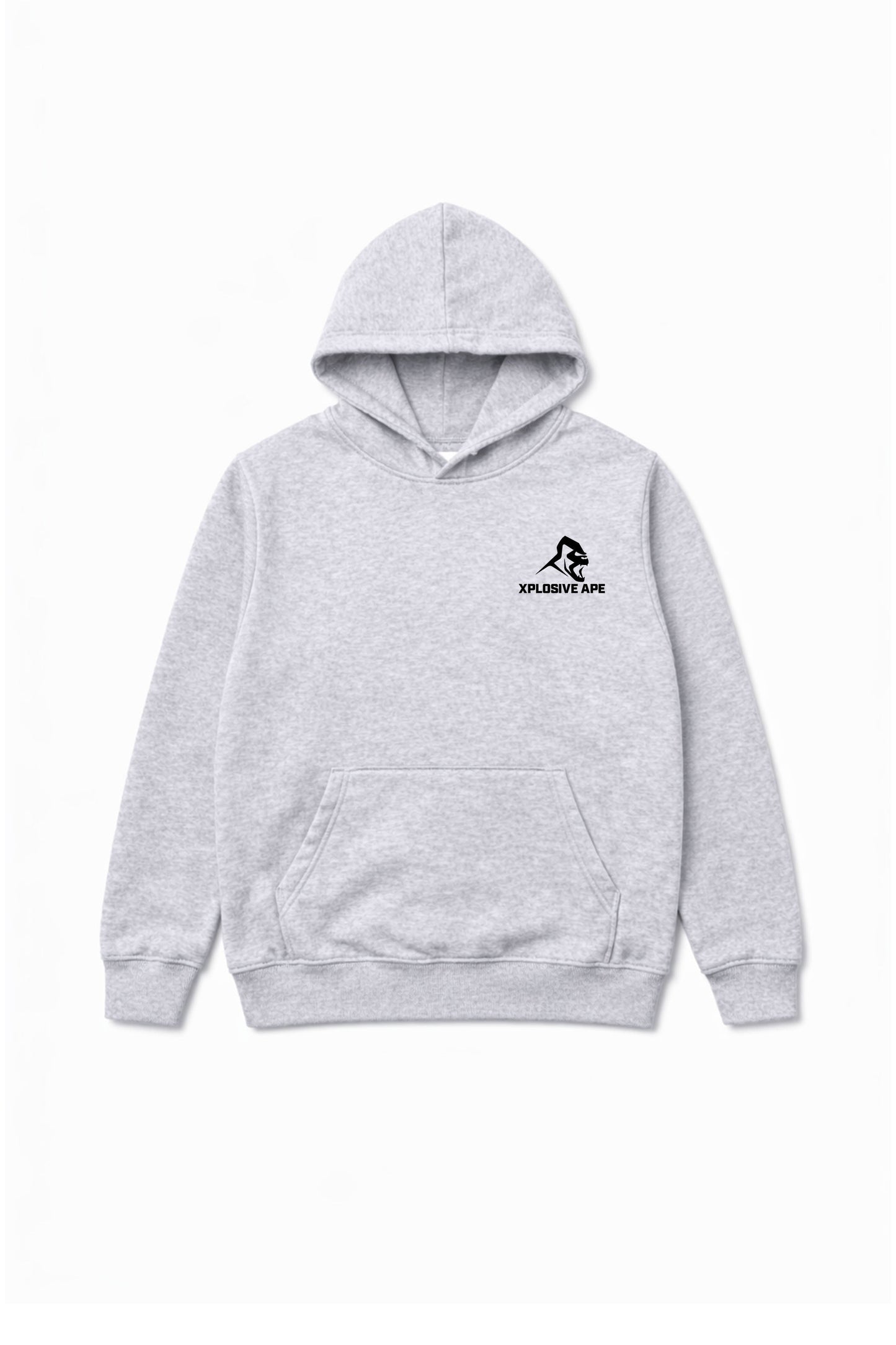 XAPE Grilled Cheese Hoodie - Heather Grey