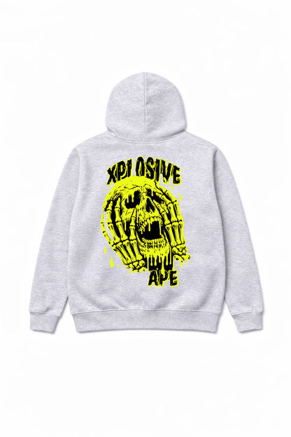 XAPE Grilled Cheese Hoodie - Heather Grey
