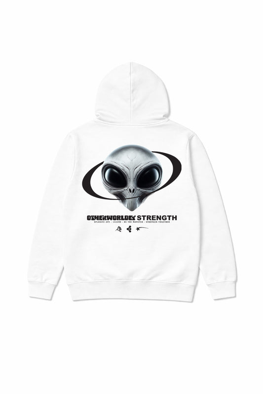 XAPE Otherworldly Strength Hoodie - White