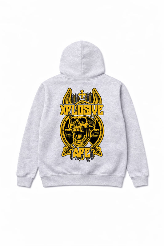 XAPE Raider Hoodie - Heather Grey