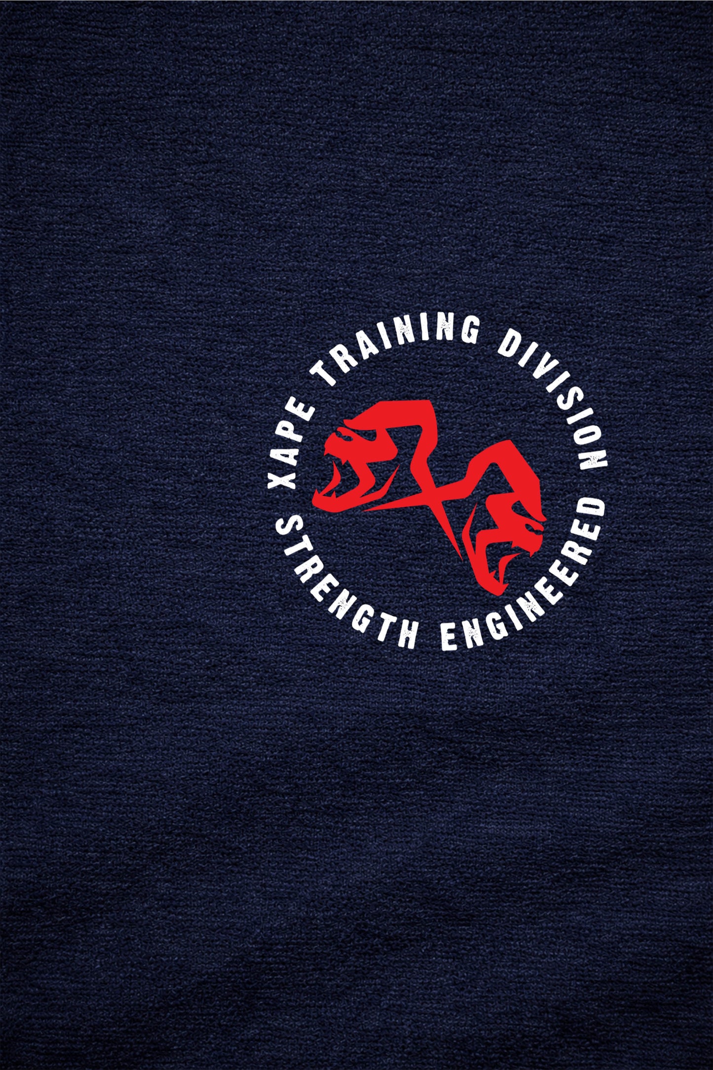 XAPE Training Division String Hoodie - Navy