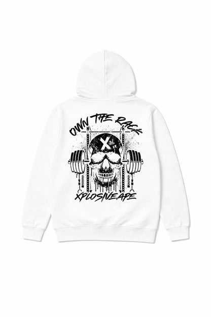 XAPE Wracked Hoodie - White