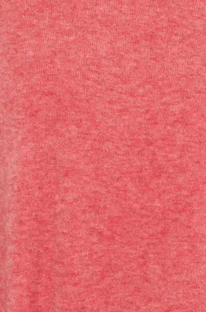 Yumi Pink Knitted Balloon Sleeve Jumper