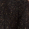 Yumi Black Metallic Fluffy Eyelash Bolero
