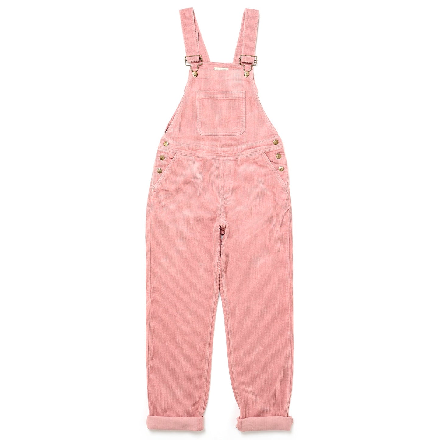 Women’s Pink Chunky Cord Dungarees