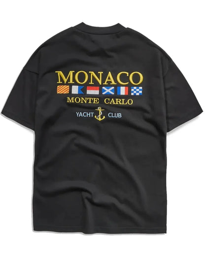 Monaco T-Shirt Black