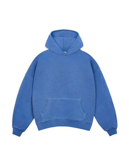 Antibes Heavyweight Hoodie Blue
