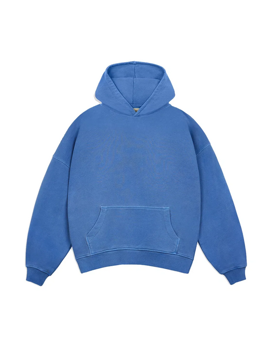 Antibes Heavyweight Hoodie Blue