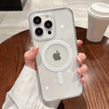 For Magesafe Magnetic Transparent Wireless Charge Case For iPhone 11 12 13 14 15 16 17