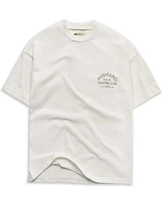 Positano Small Logo T-Shirt White